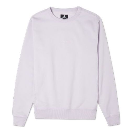 Пуловер Converse Jack Purcell Crewneck Sweatshirt Лилаво | 10021636-A04