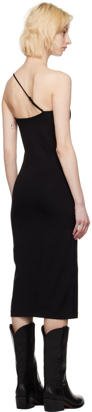 Pокля rag & bone rag & bone Irina One-Shoulder Midi Dress Черно | WAC23P3004LC04, 2
