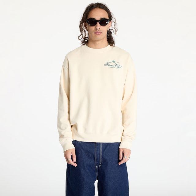 Fitness World Crewneck UNISEX Cream/ Alpine XS