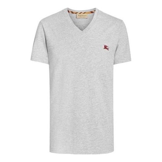 Тениска Burberry V-Neck Pullover Сиво | 80038341, 0