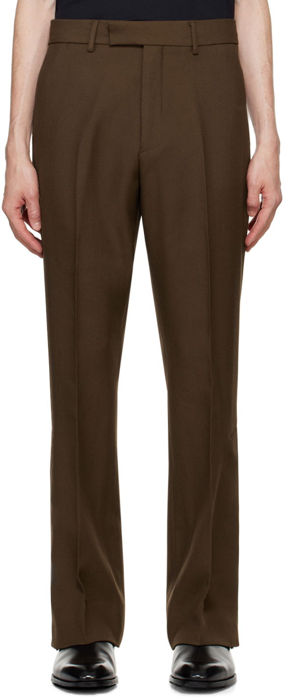 Панталони AMIRI Tailored Flare Trousers Кафяво | AMSUFP1039, 0