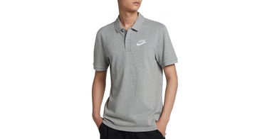 Поло тениска Nike Nike Sportswear Polo Shirt Сиво | 909746-063, 1