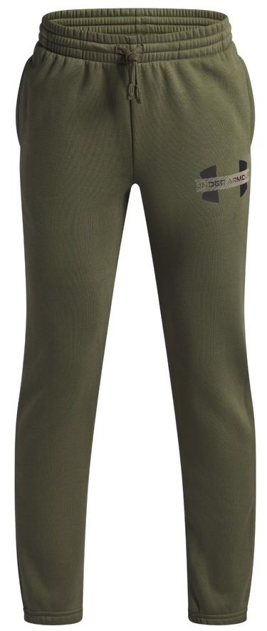 Спортни панталони Under Armour Rival Fleece Graphic Jogger Pants Зелено | 6004995-390, 0