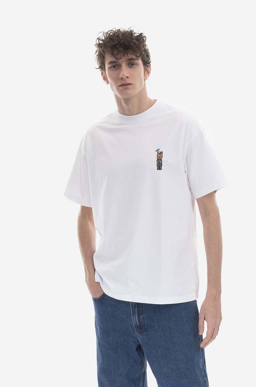 Тениска Stampd T-Shirt With Print Бяло | SLA.M3049TE