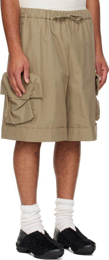 Къси панталони Simone Rocha Simone Rocha Multi Pocket Drawstring Cargo Shorts Бежово | 4172 1267, 1