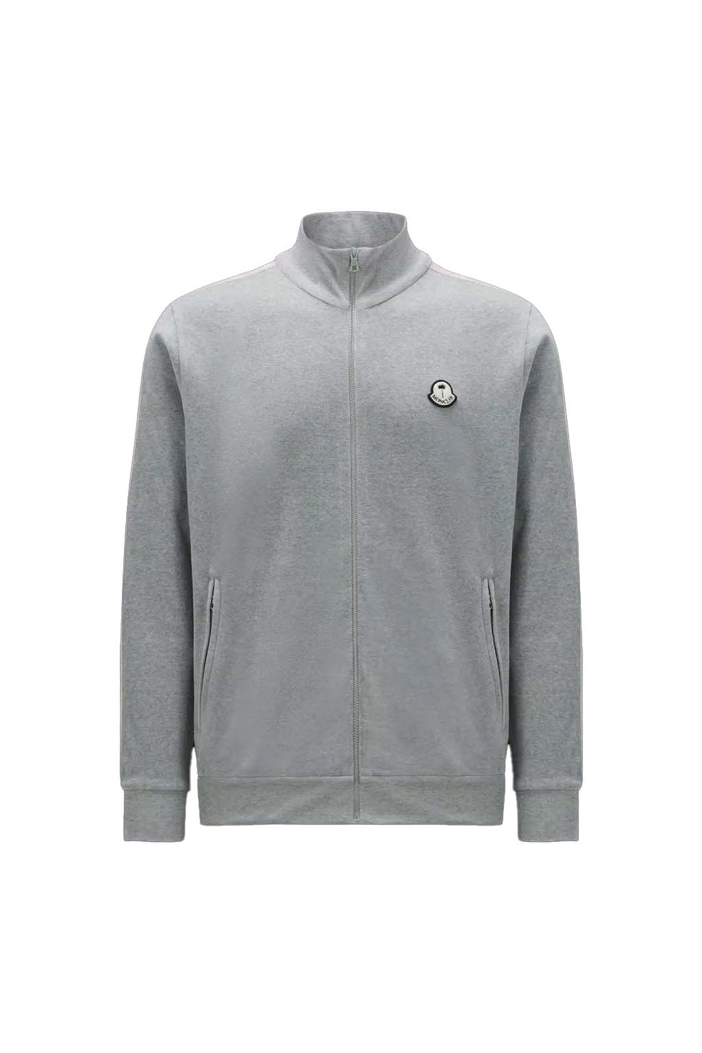 Суитчър Moncler Palm Angels x Chenille Zip-Up Sweatshirt Сиво | I209L8G0000189A6S984, 0