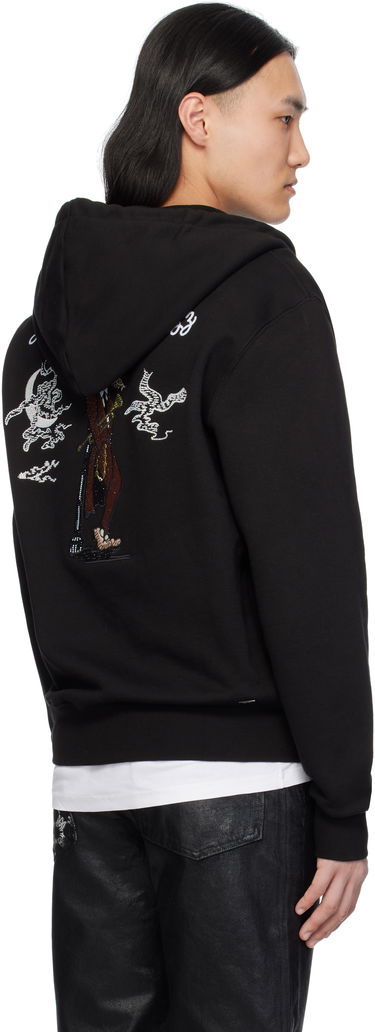 Суитчър AMIRI Amiri Jazz Wolf Zip Hoodie Черно | AMJYHD1101, 2