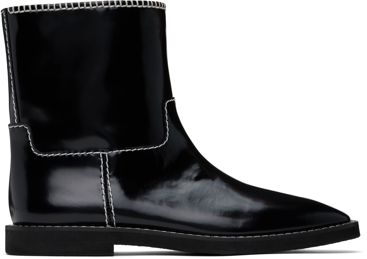 Pокля Wales Bonner Wales Bonner Journey Boots Черно | WBW43001A, 0