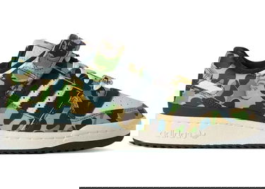 Кецове и обувки adidas Originals BAPE x Forum Low 84 30th Anniversary "Green Camo" Зелено | ID4771, 1