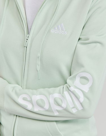 Суитчър adidas Originals LOGO FULL-ZIP HOODIE Тюркоазено | HK9662, 5