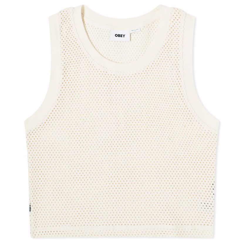 Потник OBEY Hudson Mesh Tank Top Бяло | 234050144-UBL