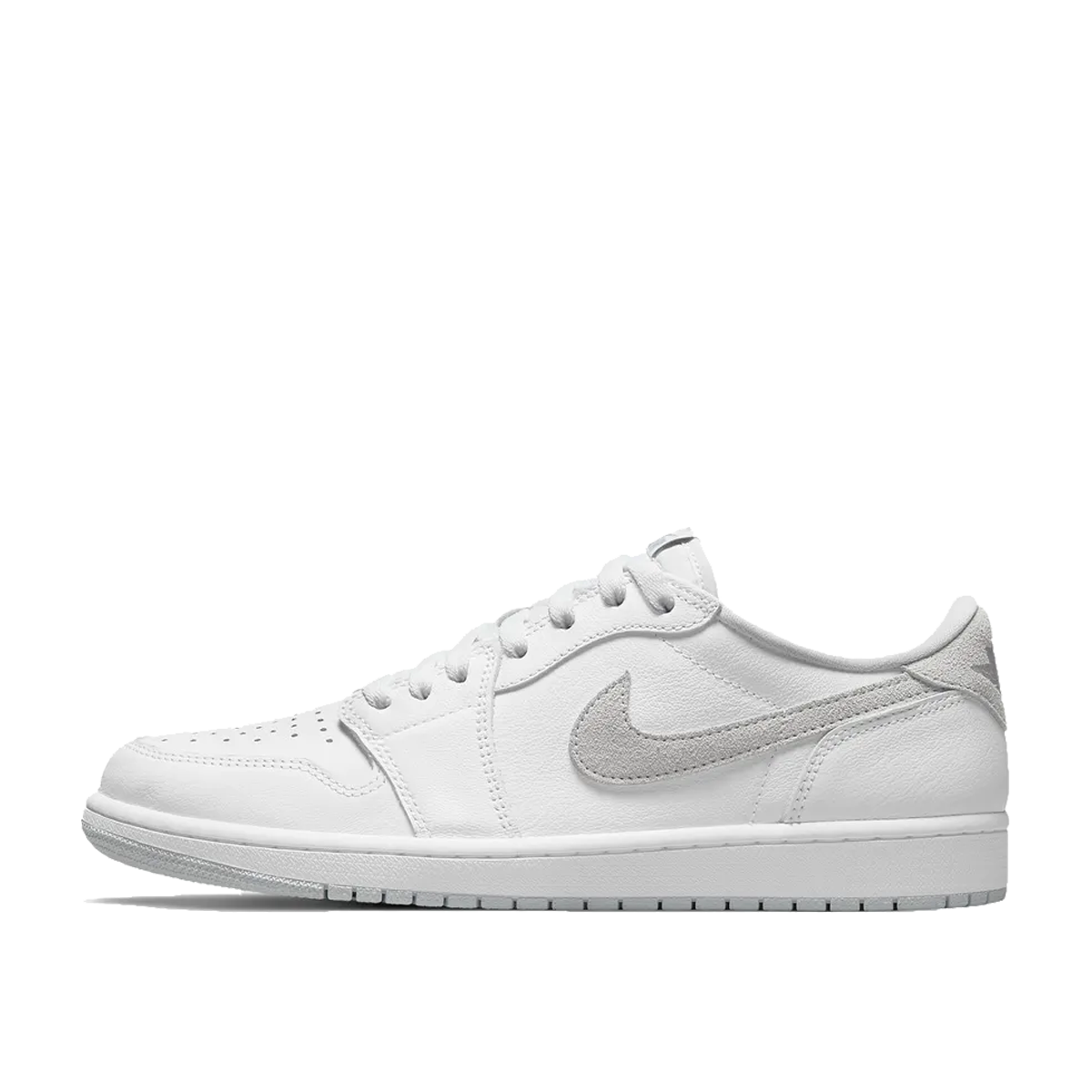 Кецове и обувки Jordan Air Jordan 1 Retro Low OG "Neutral Grey" W Бяло | CZ0775-100, 1
