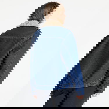 Яке Carhartt WIP Herald Denim Jacket with Sherpa Collar XL Синьо | I033765.2JR06, 9