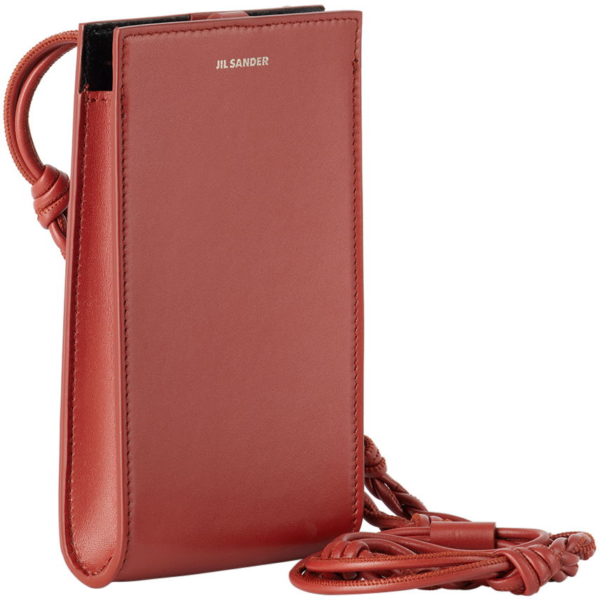 Джаджа Jil Sander Tangle Phone Pouch Червено | J25VL0005_P5713, 1