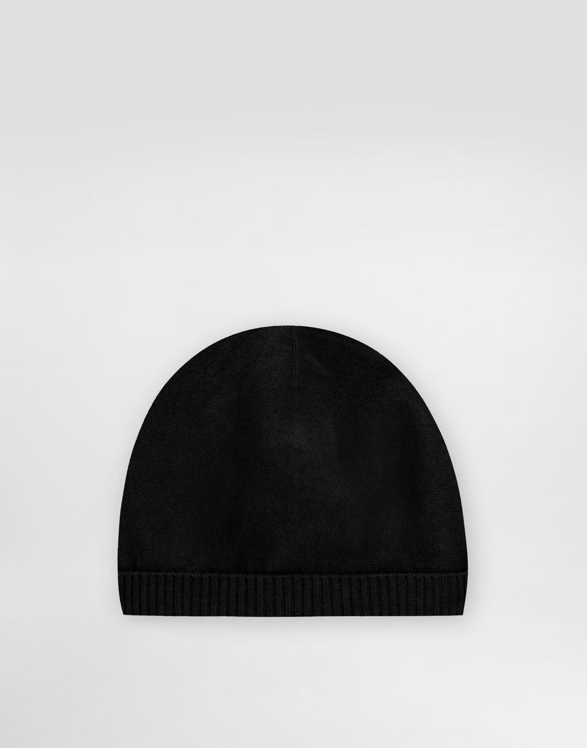 Шапка Dolce & Gabbana Dolce & Gabbana Cashmere Beanie Черно | FXQ12TJDVC2N0000