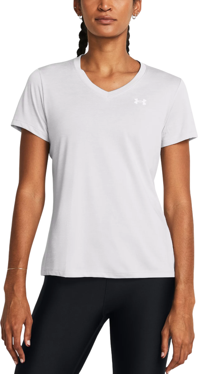 Тениска Under Armour Tech Twist V-Neck Short Sleeve T-Shirt Бяло | 1384227-014, 0