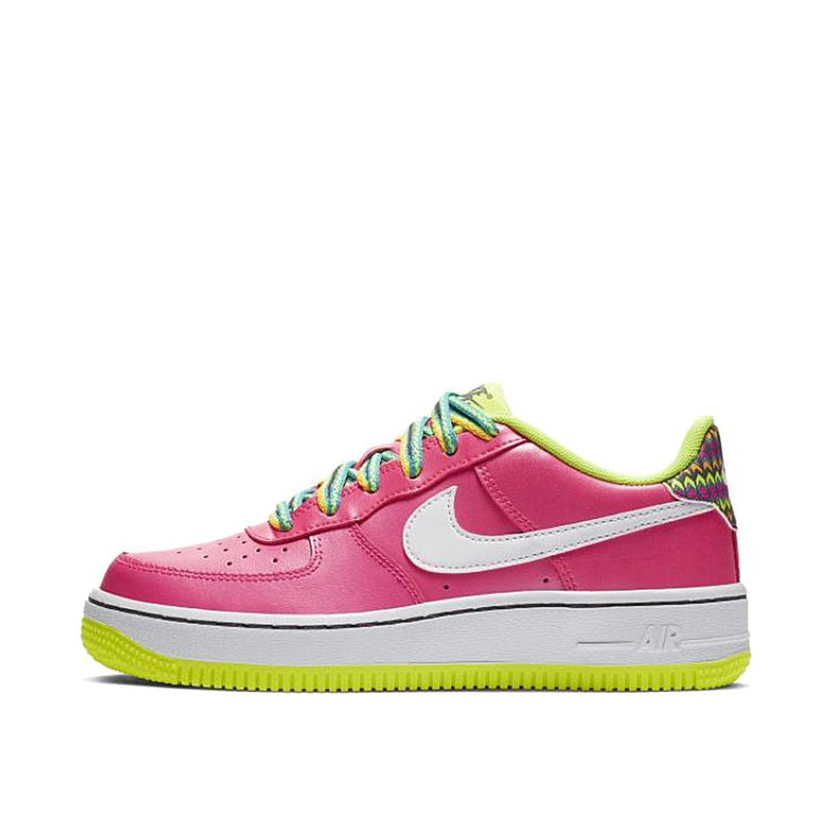 Кецове и обувки Nike Air Force 1 "Pink Blast Volt" GS Розово | CW5761-600, 1