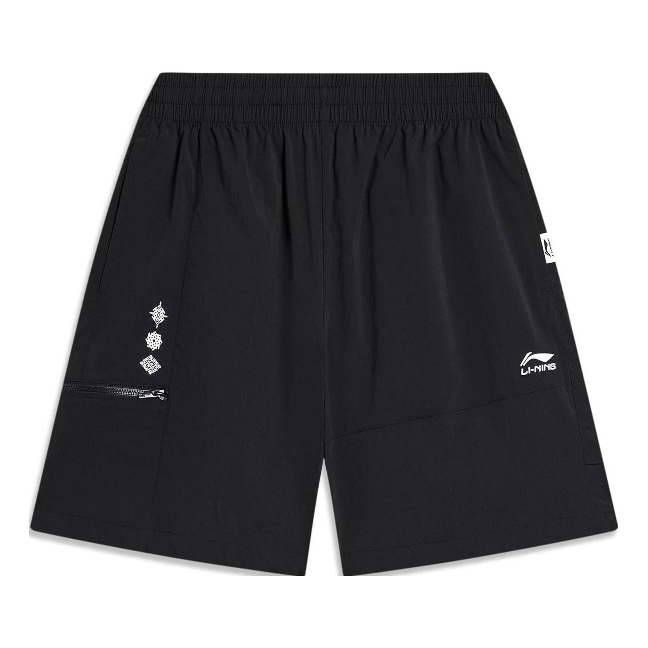 Къси панталони Li-Ning Graphic Shorts Черно | AKST421-2, 0