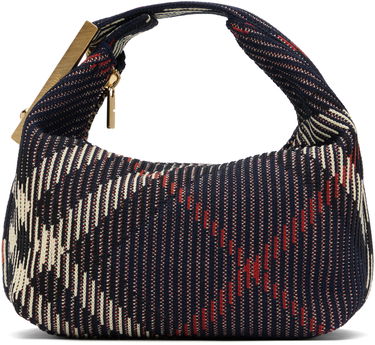 Дамска чанта Burberry Burberry Mini Peg Duffle Bag Тъмно синьо | 8103824, 0