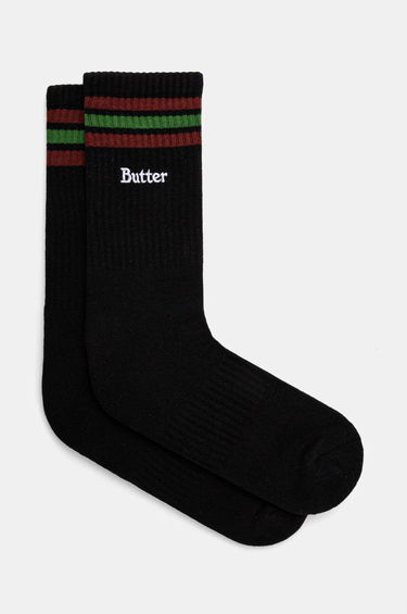 Чорапи Butter Goods Stripe Socks Черно | BG243912, 0