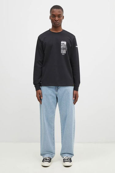 Тениска adidas Originals National Geographic Unitefit GFX Long Sleeve T-Shirt Черно | IX5613, 4