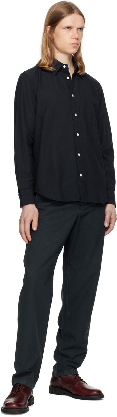 Риза NORSE PROJECTS Norse Projects Algot Relaxed Cotton Linen Shirt Черно | N40-0832, 3