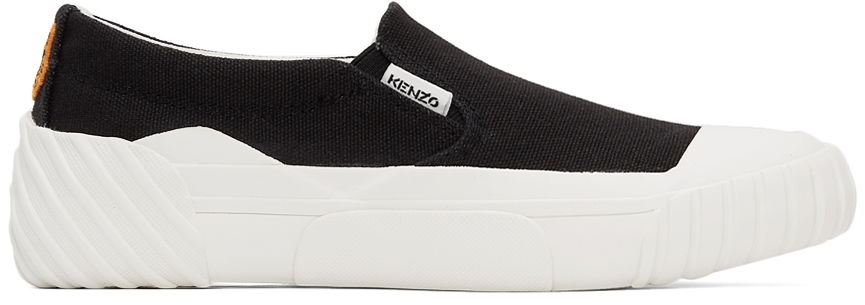 Кецове и обувки KENZO Kenzo Tiger Crest Slip-On Черно | FB62SN420F50, 0