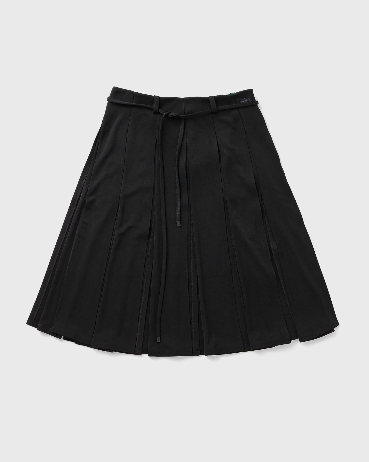 Пола Lacoste Pleated Mini Skirt with Tie Belt Черно | JF3644-GJP, 0