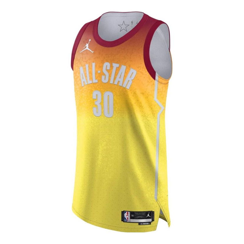 Фланелка Jordan Stephen Curry All-Star Basketball Jersey Жълто | DX6345-600
