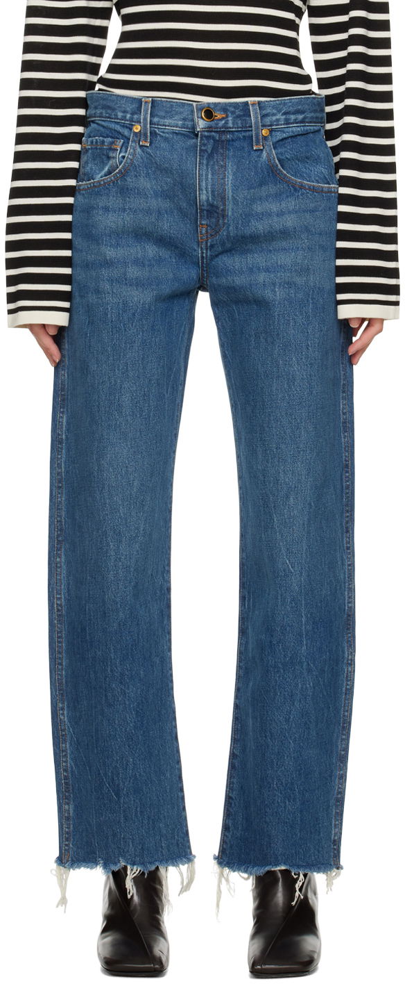 Дънки Khaite Kerrie Jeans Синьо | 1047-058, 0