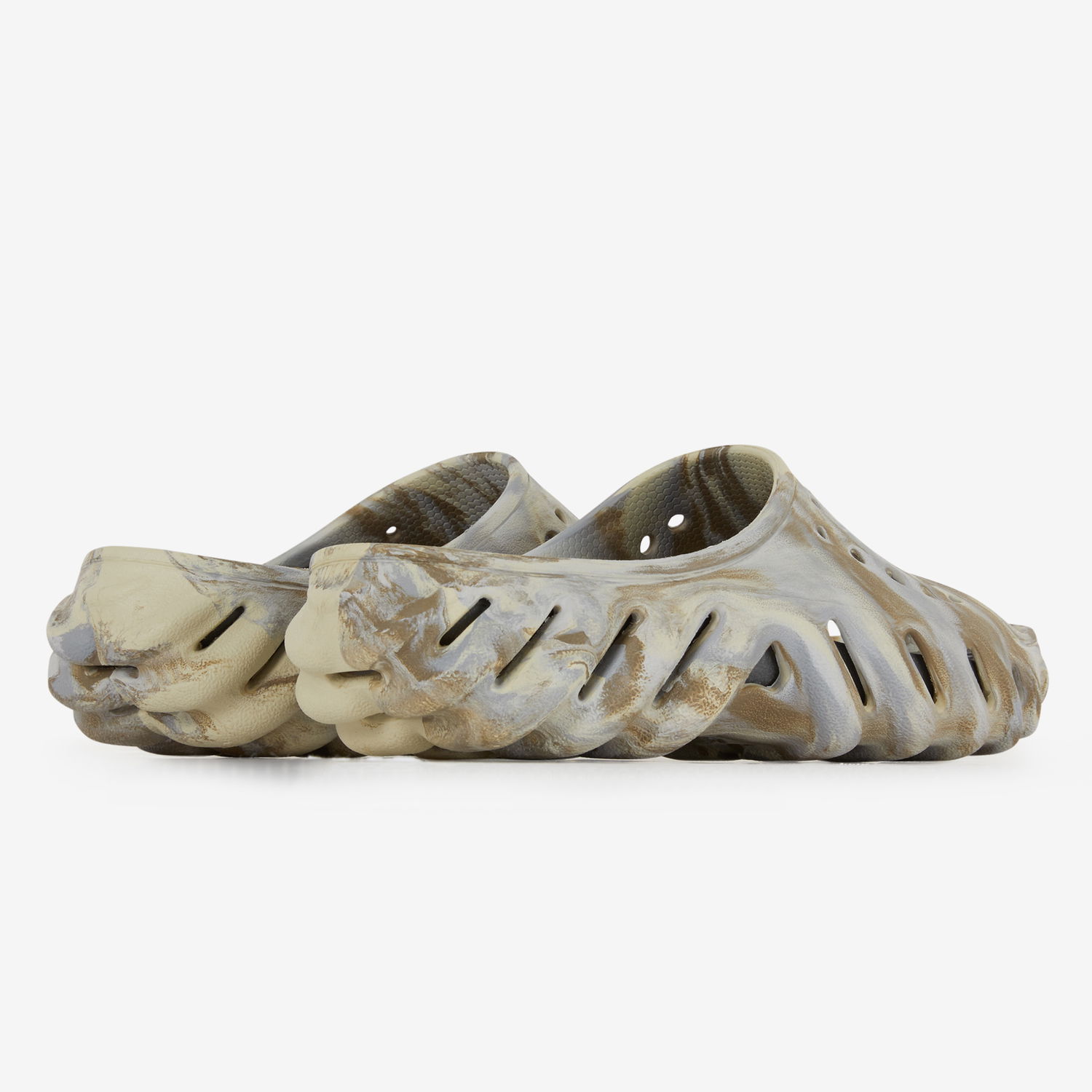 Кецове и обувки Crocs Slide Marbled Бежово | 208467-2Y3, 1