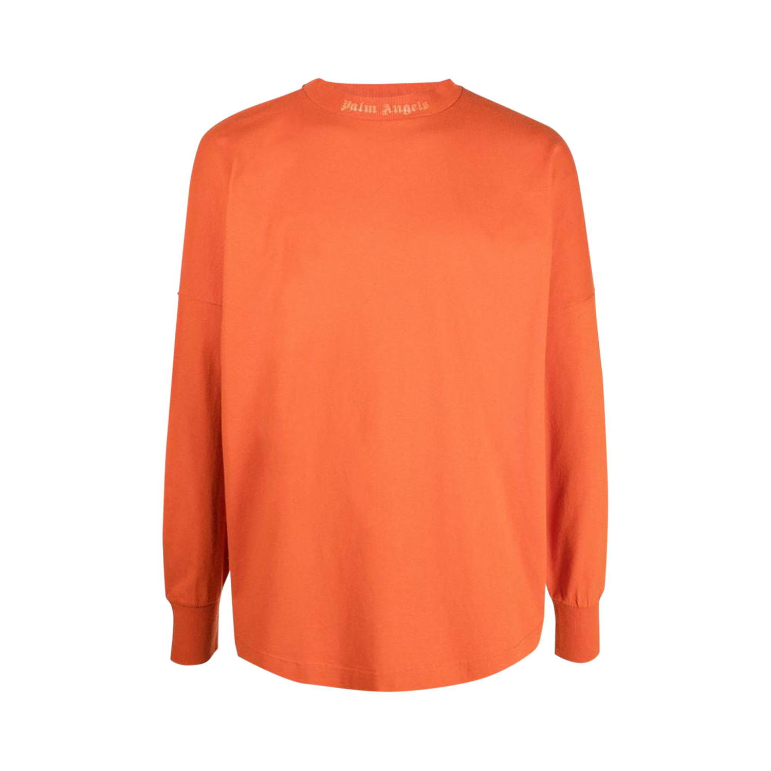 Тениска Palm Angels Long Sleeve Glitter Mock Neck Logo Tee Червено | PMAB001F22JER0022727, 1