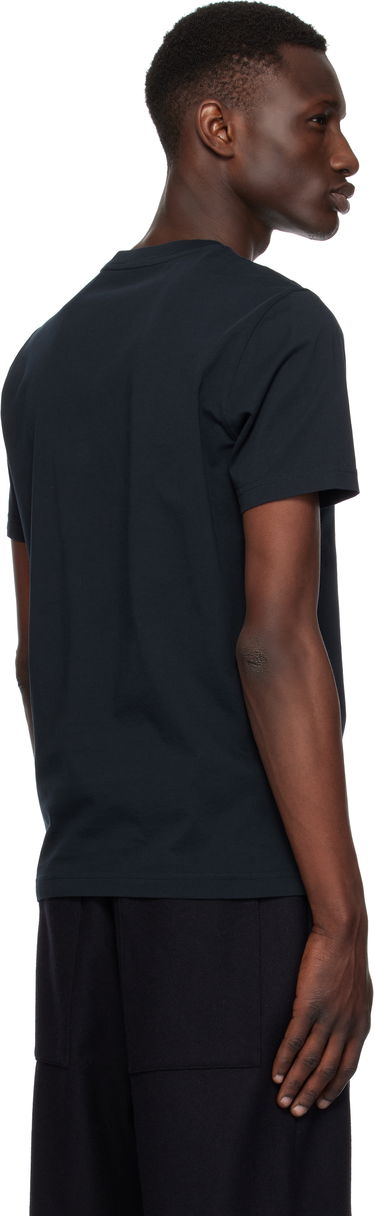 Тениска Moncler Moncler Faded Logo Cotton T-Shirt Черно | K10918C0002989A17, 2