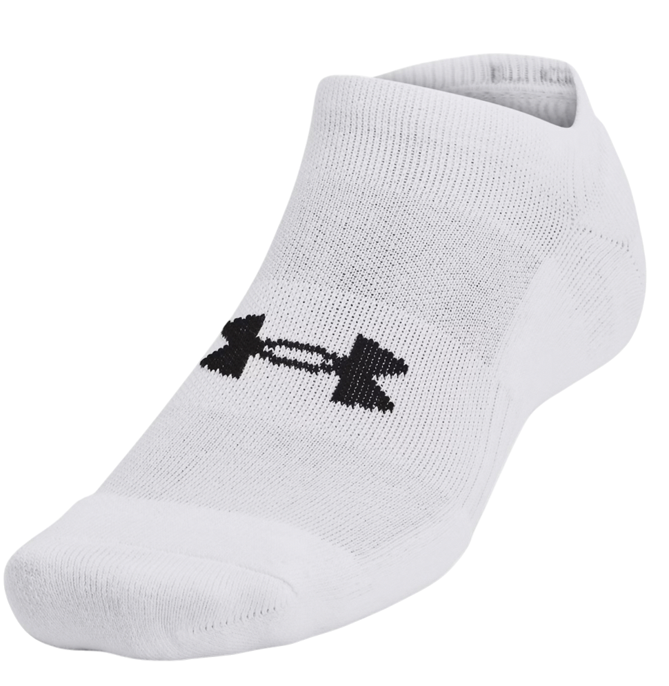 Чорапи Under Armour UA TC No Show Socks - 3 Pack Бяло | 1386313-100, 1