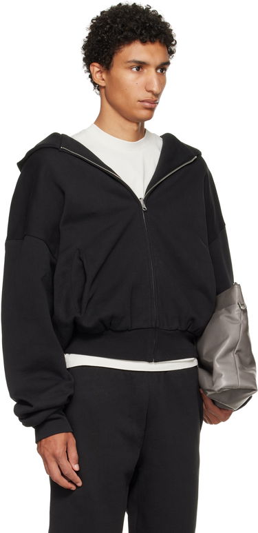 Суитчър Entire Studios Thermal Hoodie Черно | ES2488SO, 4