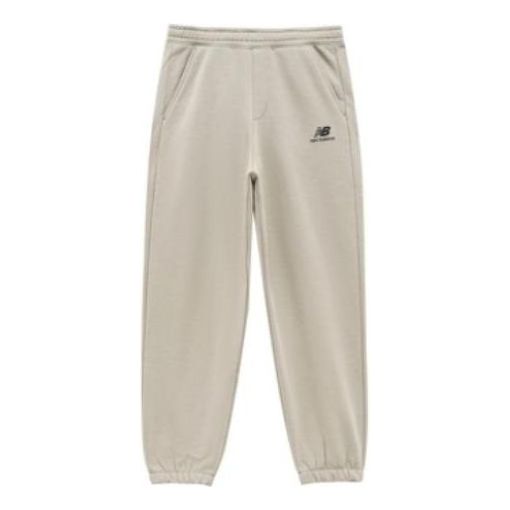 Спортни панталони New Balance Logo Casual Joggers Бежово | AMP24383-PAA