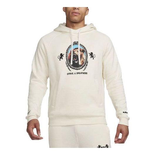 Суитчър Nike Lebron Fleece Pullover Hoodie Бяло | FB7124-027, 0