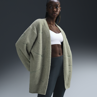 Пуловер Nike Cardigan Cozy Зелено | FZ1711-370, 0