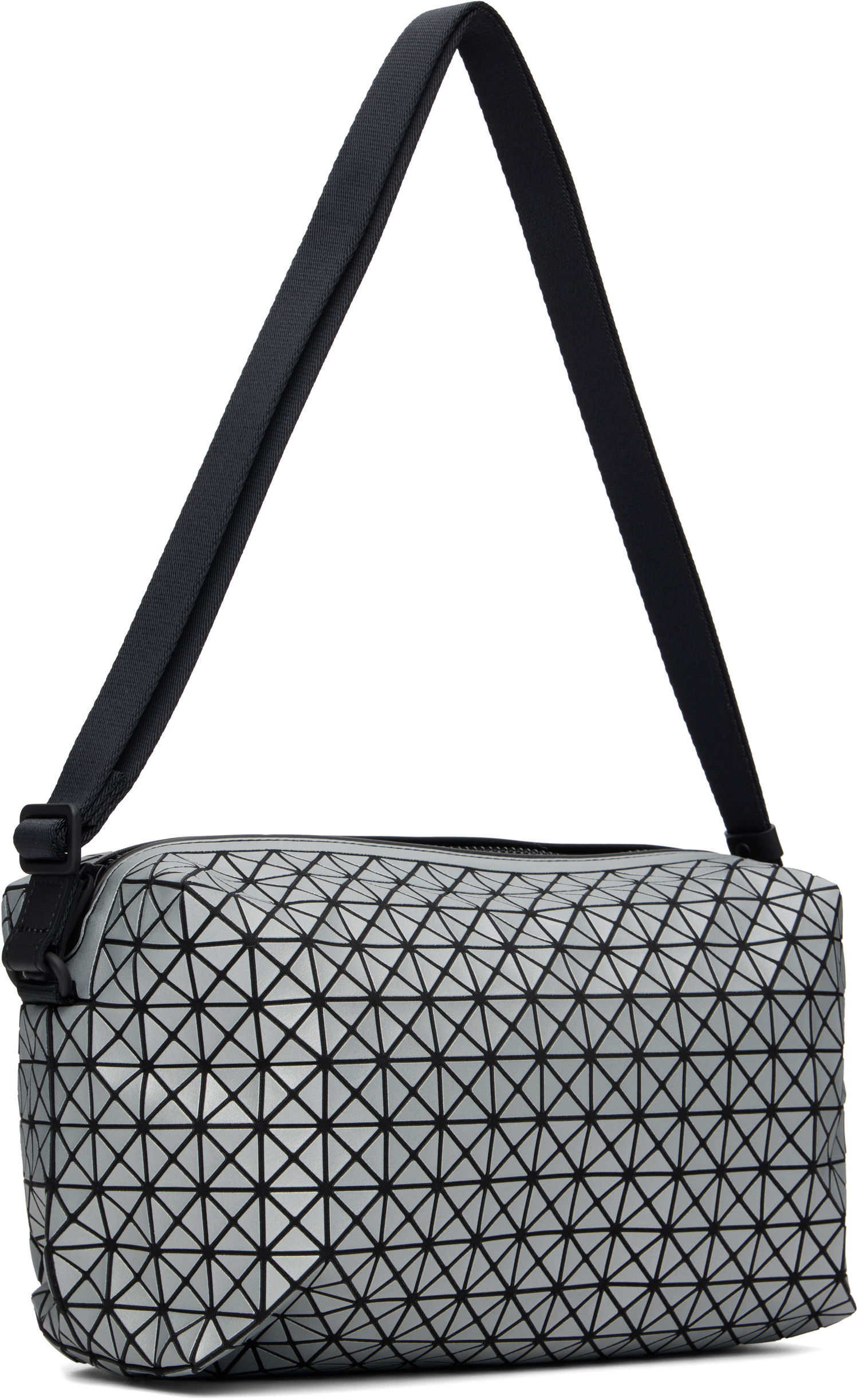 Чанта през рамо BAO BAO ISSEY MIYAKE BAO BAO ISSEY MIYAKE Saddle Reflector Bag Металик | BB57AG632, 1