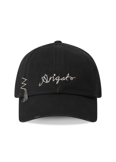 Шапка с козирка AXEL ARIGATO Distressed Baseball Cap Черно | X3077003, 0