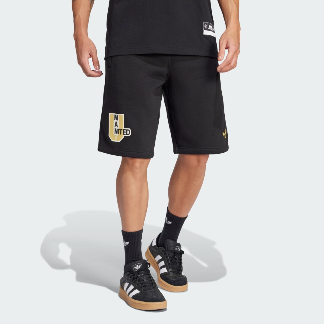 Къси панталони adidas Performance Manchester United VRCT Shorts Черно | JF0362, 0
