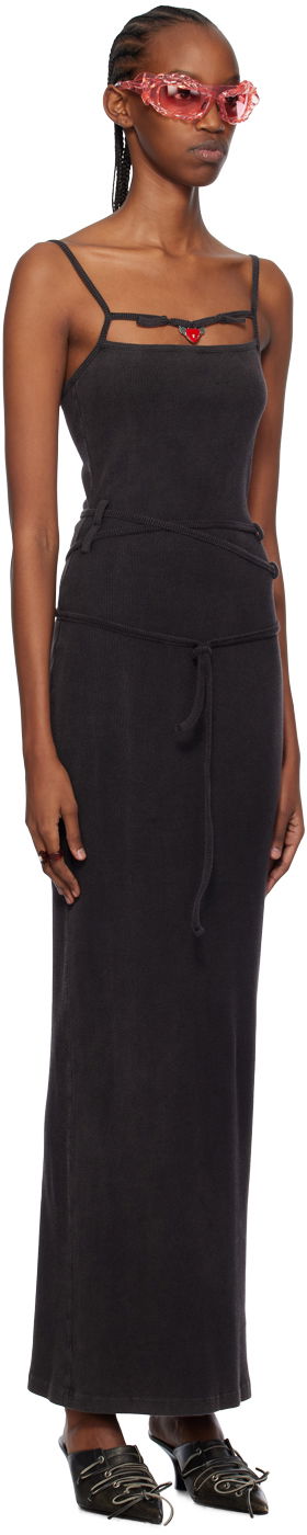 Pокля Ottolinger Ottolinger Cutout Maxi Dress Черно | 407901, 1