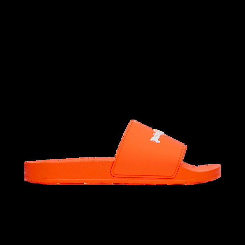 Кецове и обувки Palm Angels Orange Logo Pool Slides Оранжево
 | PMIC011F24MAT0016666