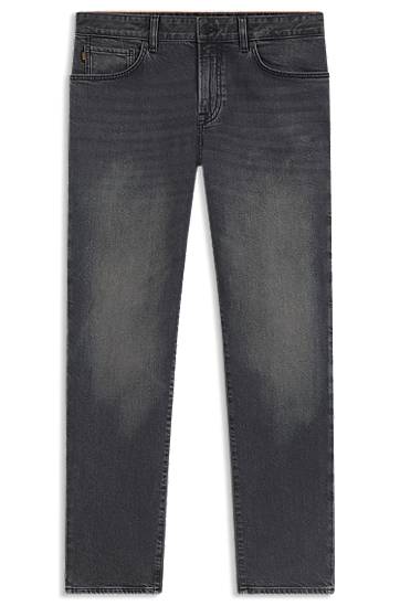 Дънки BOSS Maine regular-fit jeans comfort-stretch denim Сиво | 50549530, 0
