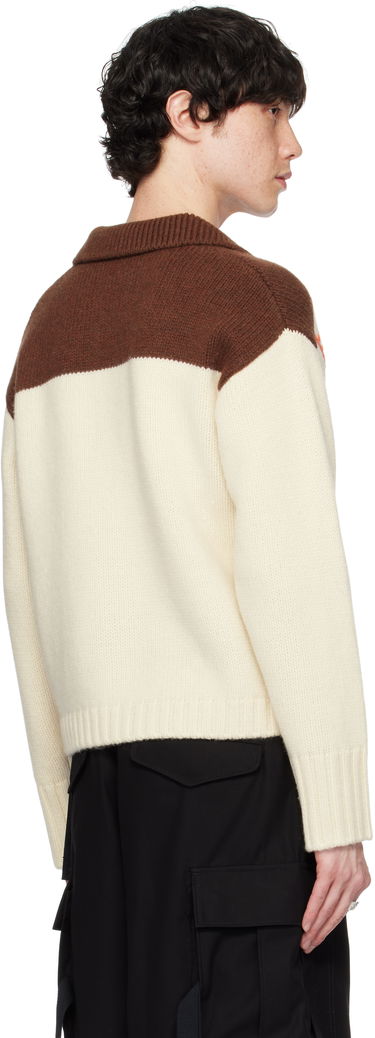 Пуловер JW Anderson JW Anderson House Intarsia Polo Sweater Многоцветен | KW1347-YN0413, 2
