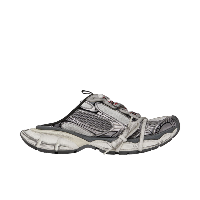 Кецове и обувки Balenciaga 3XL Mules "Gray White" Сиво | 742672-W3XL5-1219