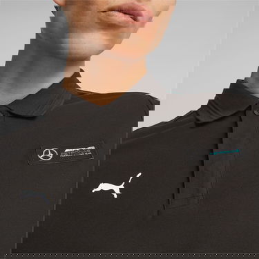 Поло тениска Puma Mercedes-AMG PETRONAS Motorsport Poloshirt Herren, Schwarz, Черно | 621154_01, 3