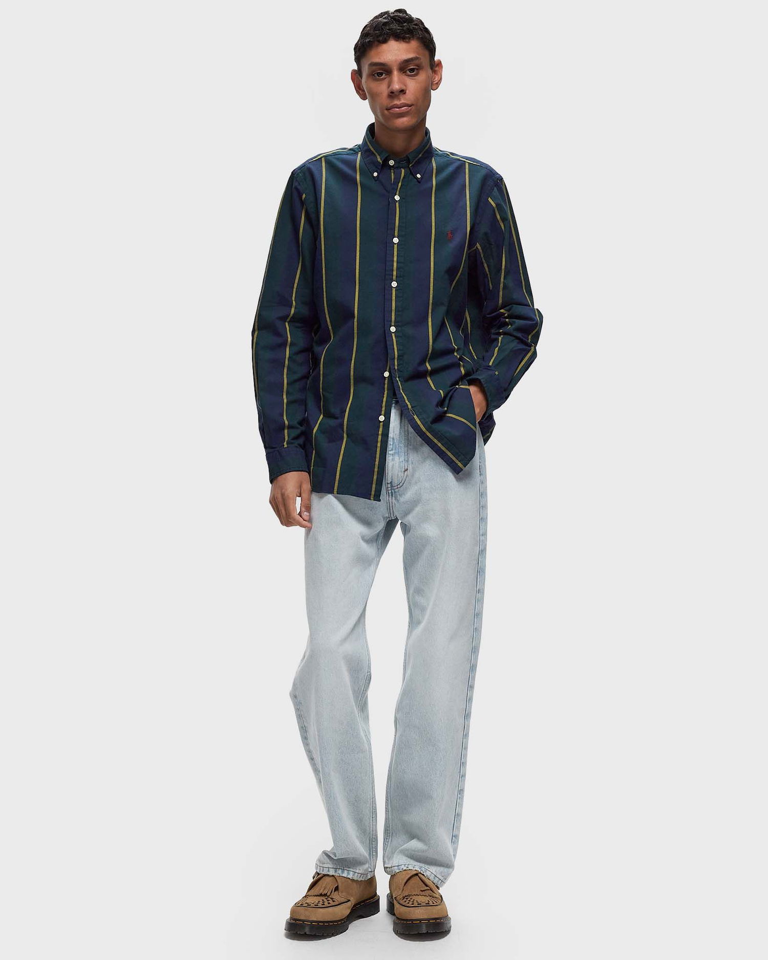 Риза Polo by Ralph Lauren CLBDPPCS-LONG SLEEVE-SPORT SHIRT Тъмно синьо | 710942685001, 1