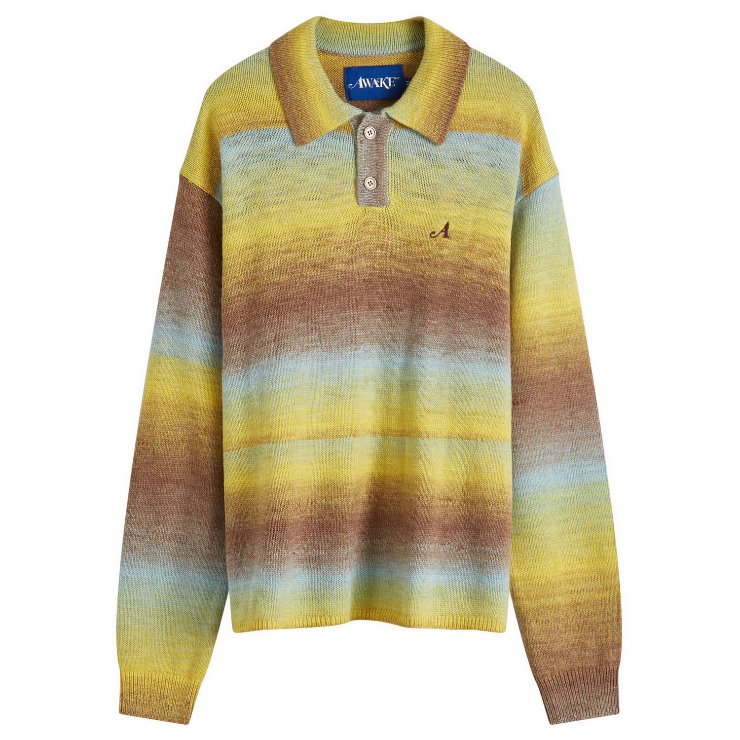 Пуловер Awake NY Ombre Polo Jumper Многоцветен | AWK-FW24-KN002-MUL, 0