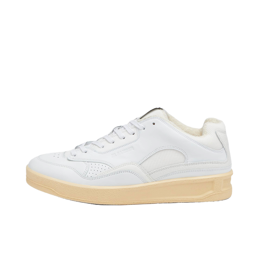 Кецове и обувки Jil Sander Leather Sneakers Бяло | J32WS0016-P4869-100